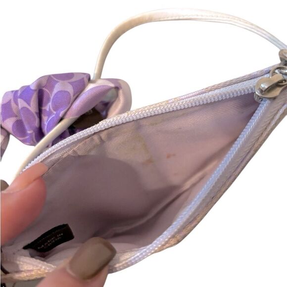 COACH Signature Monogram Wristlet - Picture 2 of 6